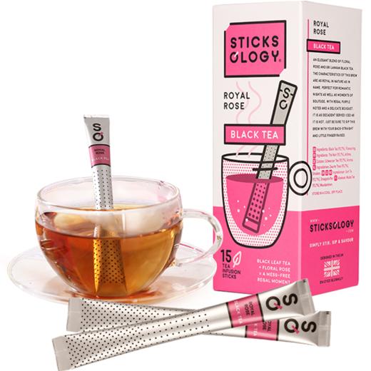 【中欧班列精选2盒】比利时茶棒 原装进口欧乐集皇家玫瑰红茶棒 37.5g/盒 商品图3