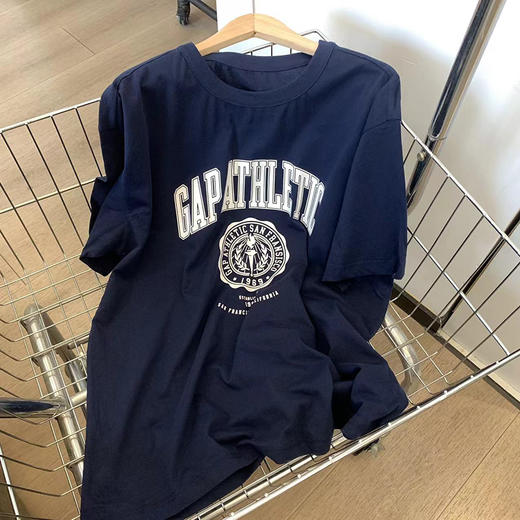 纯元！Z品单！G*P字母印花短袖T恤 商品图6