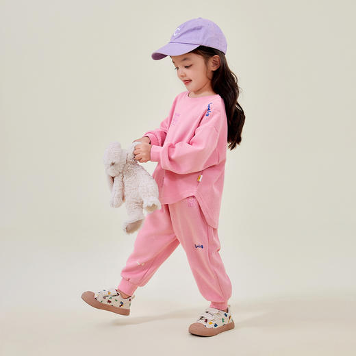 【新品上架】嘟嘟家女童套装秋季宝宝卫衣裤子两件套女宝衣服秋款休闲儿童童装 商品图2