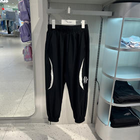 安踏儿童专柜2025年夏男大童篮球系列梭织运动长裤352521708R