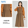 NUTS商场同款春秋时尚通勤气质宽松长袖连衣裙两件套女313103086B 商品缩略图2
