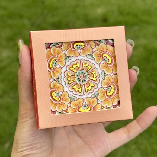 【 鎏金陶瓷冰箱贴】敦煌文创鎏金陶瓷冰箱贴2025新款 商品图4