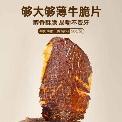 牛肉薄脆 原料为齐齐哈尔牛肉 非进口牛肉50g/袋 商品图10