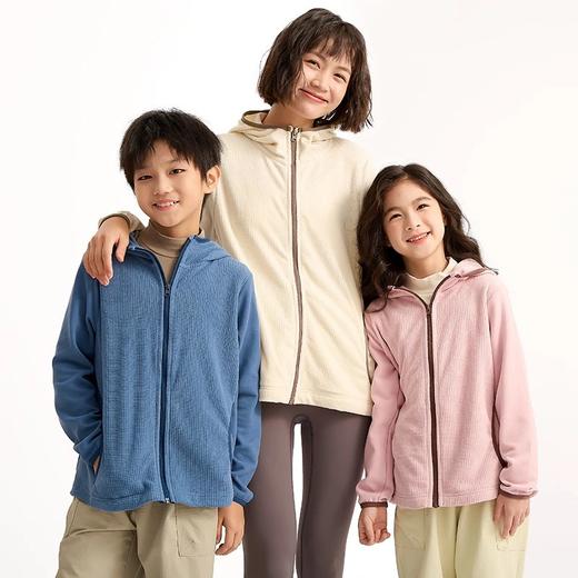 2025秋冬新品龙之涵云朵暖绒玉米格连帽上衣 商品图10