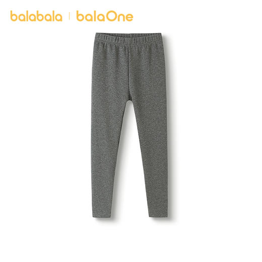 巴拉巴拉balaOne男童保暖裤儿童睡裤打底裤新款童装2025秋冬加绒 商品图4