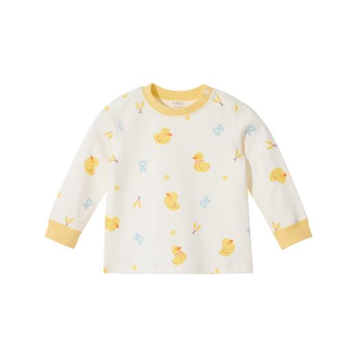 怡比快乐鸭鸭长袖圆领套装HY25AUN012黄花色调80#-130# 商品图7