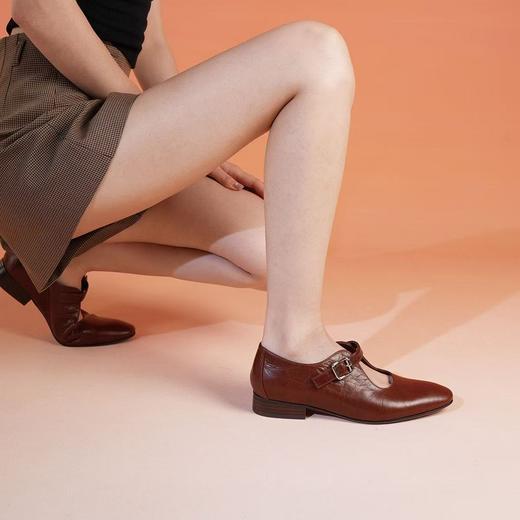 【云粉节】BF楼westory秋季新款圆头复古玛丽珍 商品图6