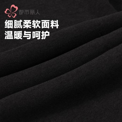 都市丽人保暖裤考拉贝贝绒男士多层打底裤厚九分裤男裤FLH4B3 商品图8