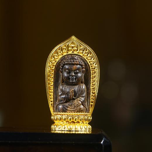 BC.RS5-8.12-8 白棋沉水(宝宝佛)挂件 ，13.35g 商品图0