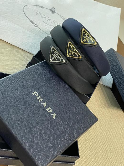 普拉达 徽标发箍 时尚圈的“王炸”单品 三色可选（COCO） 商品图0