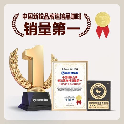 【暴肌独角兽 】美式黑咖啡丨冷热双泡，福利优惠价 商品图2