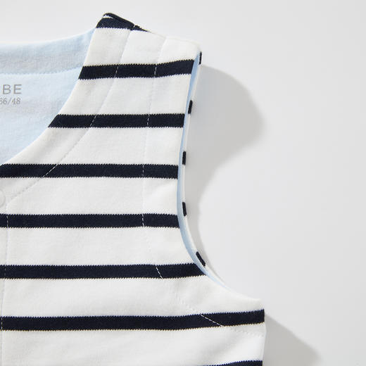 怡比爱心小熊内着马甲HY25AUN073蓝白色调80#-120# 商品图9