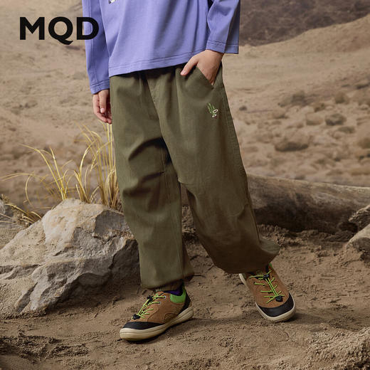 【MQD】男大童秋季新品经典百搭束脚休闲长裤 商品图0