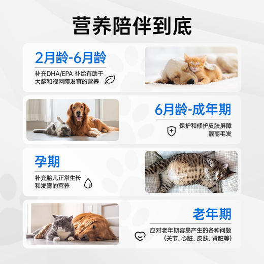 【贝因美萌宠系】 POZA宠物营养补充剂 磷虾鱼油 商品图4