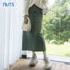 NUTS商场同款春秋款时尚气质开叉水洗牛仔半裙女4340607A1 商品缩略图2