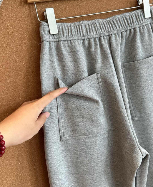 原单UHOOWU弯刀茧型阔腿裤081406 商品图11