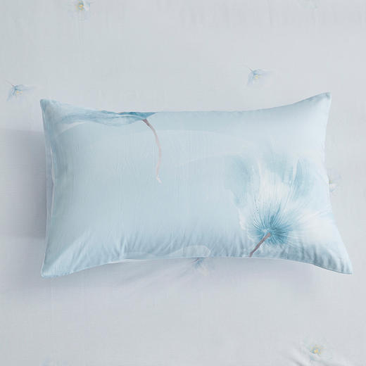 罗莱T 浮生墨香全棉斜纹四件套 蓝色 200×230cm 商品图5