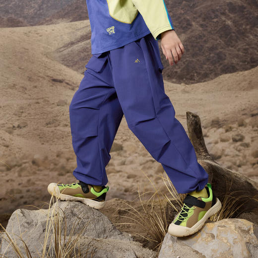 【MQD】【伞兵裤】男大童秋季新品户外露营工装休闲裤 商品图3