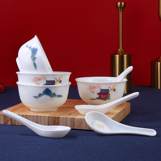 康宁冰萃玲珑  盛世鸣和系列 餐具 8件套CB-BCLLSSMH8/KZ/LS 商品图1