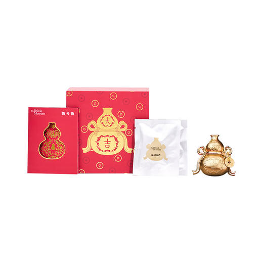 大英博物馆东方梦境系列葫芦车载香氛礼盒-福禄大吉 商品图4