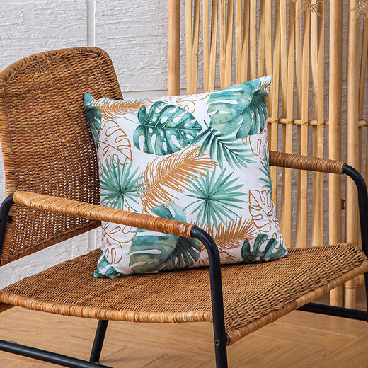 罗莱T 罗莱精灵圆舞抱枕 绿色 45×45cm 商品图0