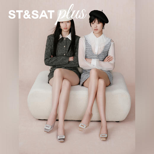 星期六精致通勤方头低跟单鞋SSD3111076 商品图2