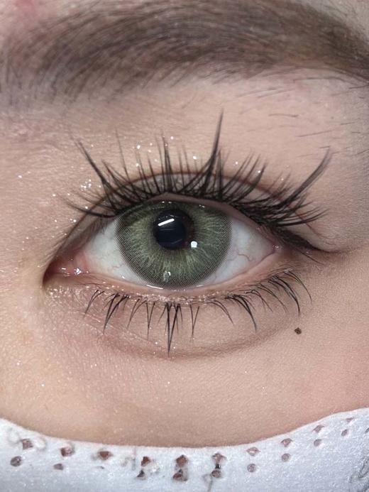 Tom doll 半年抛 蕨影棕绿 直径14.2mm着色13.5mm 商品图3