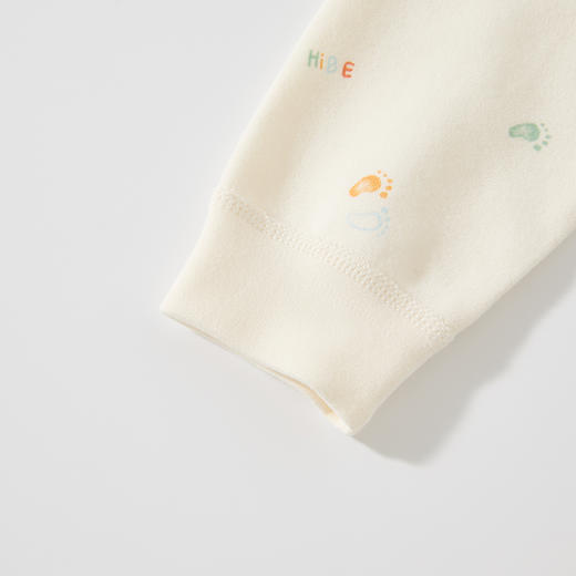 怡比梦想的足迹长袖系带哈衣HY25AUN020黄白色调52#-66# 商品图9