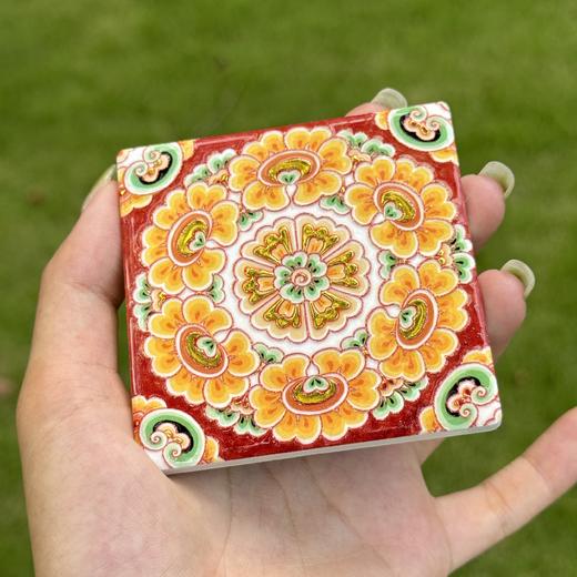 【 鎏金陶瓷冰箱贴】敦煌文创鎏金陶瓷冰箱贴2025新款 商品图6