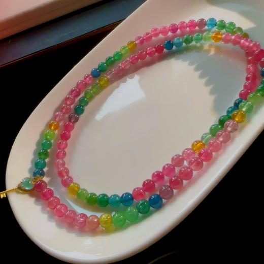 5mm多圈彩虹碧玺手串 商品图5