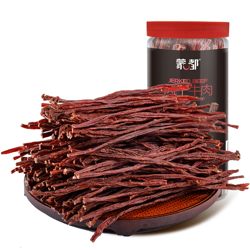 蒙都 条状超干牛肉干 150g*2