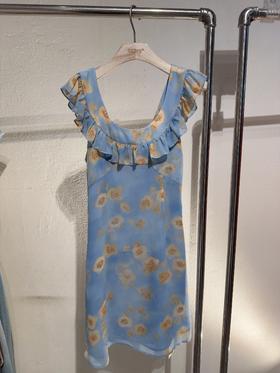 【门店同款】ENJOY夏季“悠然之境”艺术花卉连衣裙 163044614