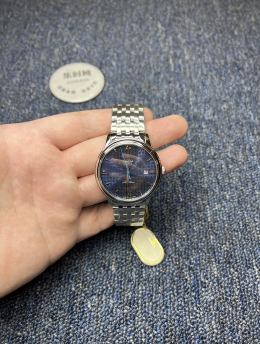 升级版 OMEGA 欧米茄碟飞系列 蝶飞 奥比斯小熊特别版 男士腕表 搭载进口西铁城 商品图0