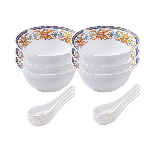 康宁冰萃玲珑 彭巴杜夫人系列 餐具12件套A CB-BPBD12A/KZ/LS 商品图2