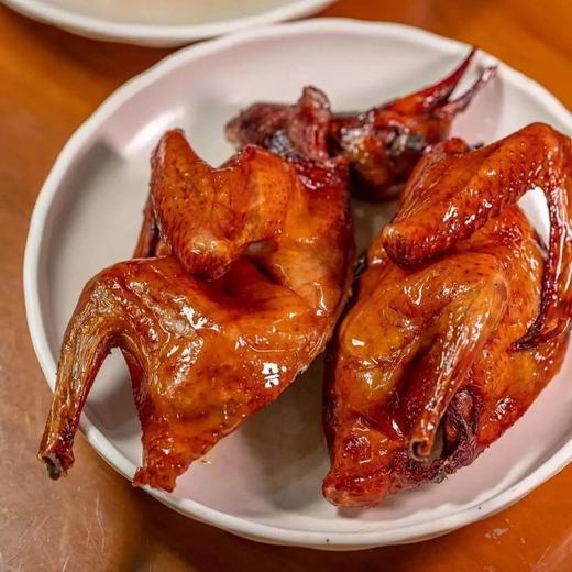 【京东包邮】3只到手129红烧乳鸽半成品、乳鸽香酥脆皮鲜嫩爆汁连骨头都入味儿配料表干净京东基地直邮 商品图0