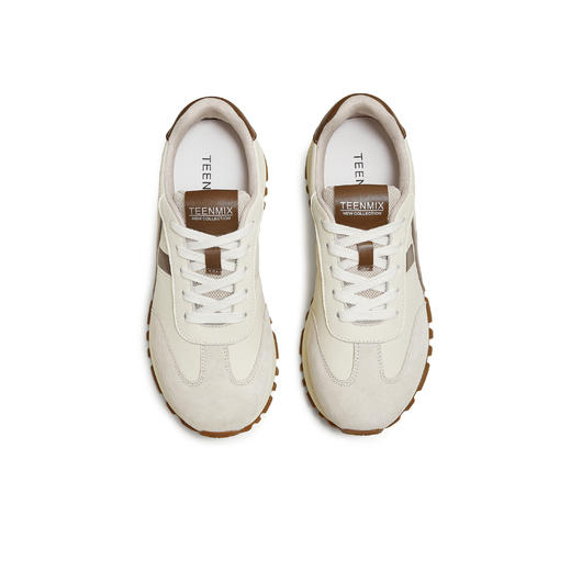 【云粉节】BF楼天美意阿甘德训鞋2025秋新款厚底复古风女鞋BL811CM5吊牌价799活动价439 商品图1