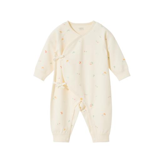 怡比梦想的足迹长袖系带哈衣HY25AUN020黄白色调52#-66# 商品图5