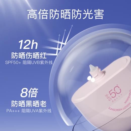柳丝木防晒霜乳spf50+女男面部高倍美白物理防晒 商品图4