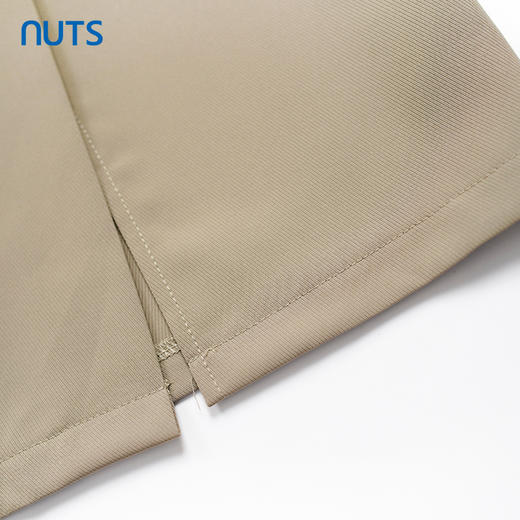 NUTS商场同款秋季高腰A字开叉通勤简约百搭中长款半身裙333062398 商品图3