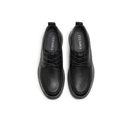 【云粉节】BF楼天美意2025秋新款复古一脚蹬通勤男休闲皮鞋3WR02CM5吊牌价999活动价499 商品图1