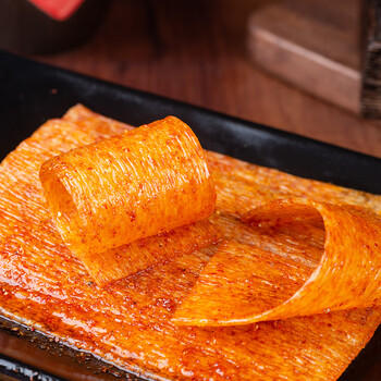 小滑头 辣条麻辣豆皮辣片年货8090后儿童节礼物零食小包装18g*30包 /休闲食品 /豆干/素食零食 /辣条/面筋制品 商品图3