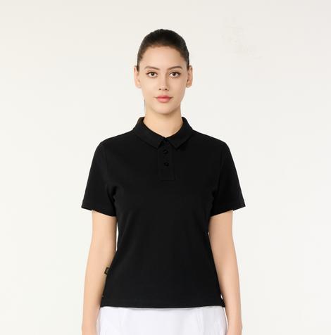 IYOGA女士 Polo 衫，简约翻领，日常休闲好搭T072 商品图1