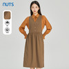 NUTS商场同款春秋时尚通勤气质宽松长袖连衣裙两件套女313103086B 商品缩略图0