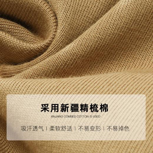 【上新】79元2件（单拍不发）230g 重磅纯棉长袖 T 恤 男女同款  秋季情侣打底衫内外搭上衣 tee 商品图1