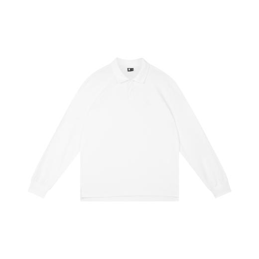 oneup珠地宽松长袖Polo 商品图6