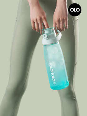 holoholo夏季吸管便携tritan水杯1000ML