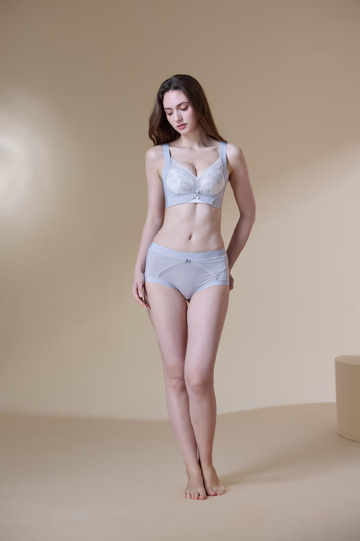 【6.9折限时优惠】【B杯单件】【秀黛】花香悦动无钢圈中厚杯文胸S6110005B【门店同款】 商品图7