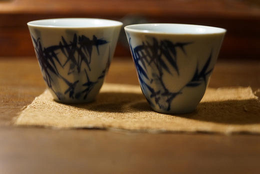 青花｜对杯 商品图3