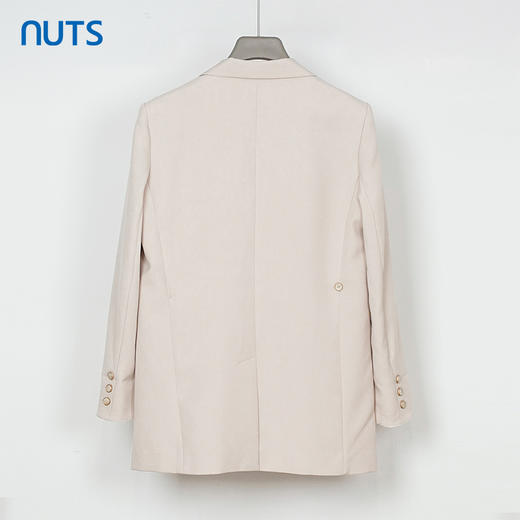 NUTS商场同款春秋季纯色简约通勤气质宽松显瘦西装外套女334041335 商品图1