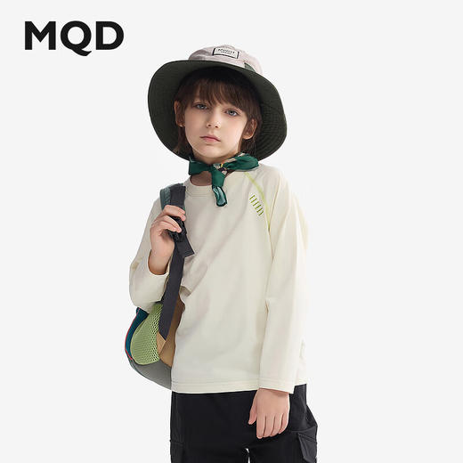 【MQD】【吸湿速干】童装儿童t恤秋季男童长袖t恤宝宝打底衫 商品图0